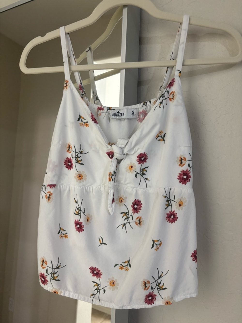 Floral Hollister Tank Top